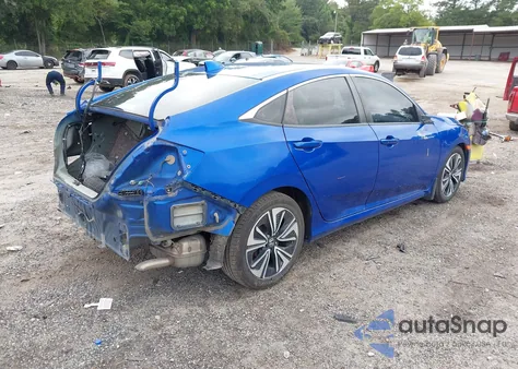 2016 Honda Civic Ex-T from USA, damaged, VIN 19XFC1F33GE037361